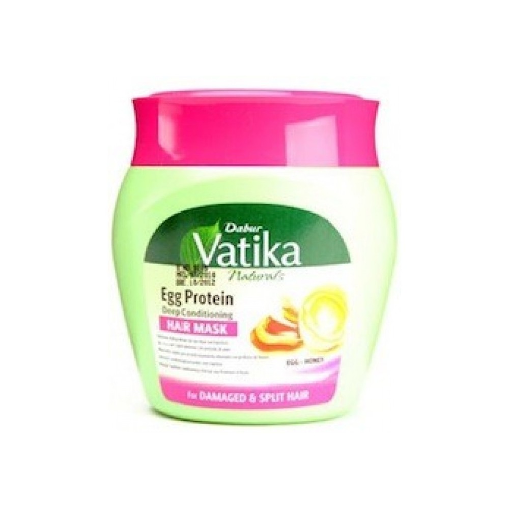 Dabur Vatika Egg Protein Deep Conditioning Hair Mask 500 Gr - Jolie  Cosmetics